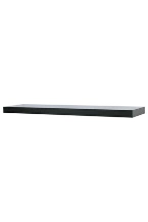 60 X 15 Gizli Bağlantılı Duvar Rafı ( Antrasit )