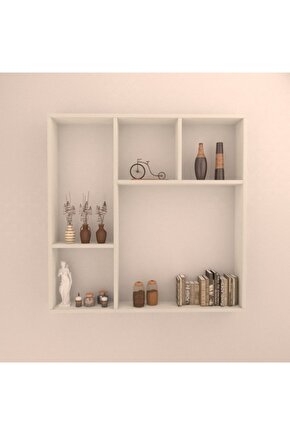 Milet Duvar Raf Set Beyaz ( Mat )