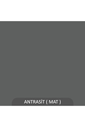Antrasit Mat Parma Gizli Duvar Rafı