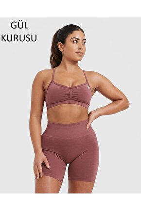ONERACTİVE Askılı Bra Gül Kurusu