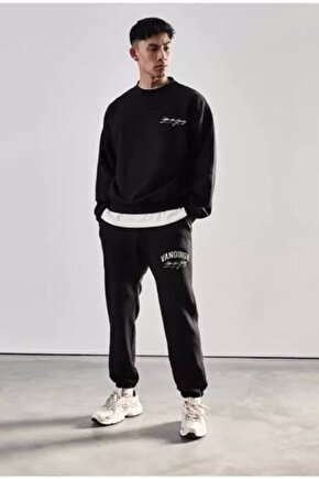 Unisex Sweatshirt Siyah
