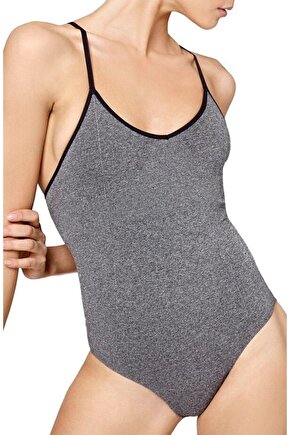 Seamless Gri Bodysuit