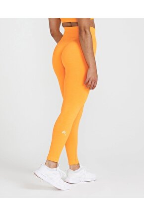 Oneractive düz model tayt Hardal Sarısı