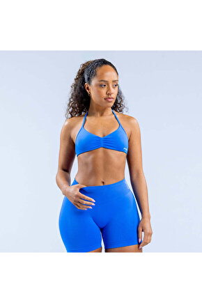 Elektrik Mavisi Impact Strappy Bra - Destekleyici Spor Bra
