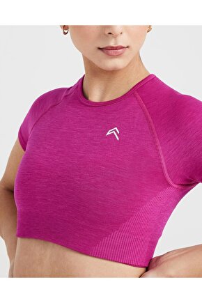 Oneractive Crop Top Mürdüm