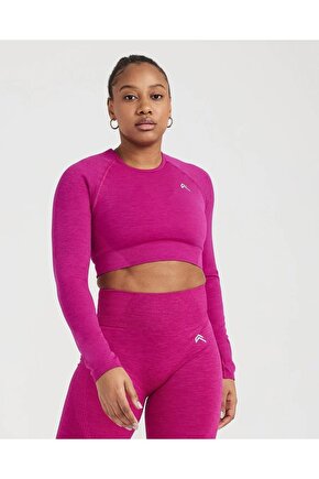 Oneractive Crop Top Mürdüm