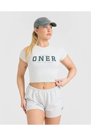 Oneractive crop tshirt Army Green
