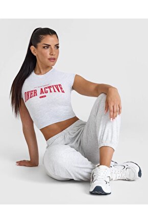 Oneractive Baby Tişört Açık Gri
