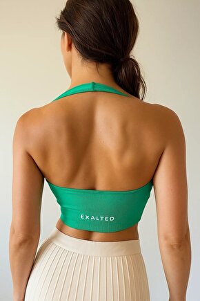 EXALTED Kadın Spor yeşil bra