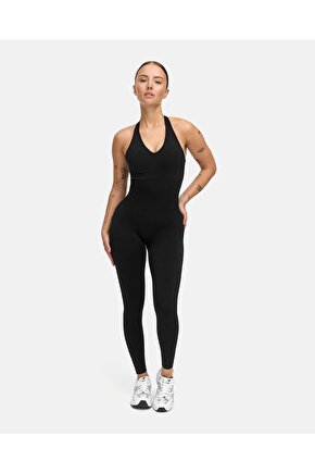 Seamless Halter Tulum - Siyah
