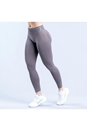 Seamless Scrunch Tayt - Truffle