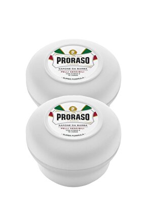 Beyaz Seri Yeşil Çay Yulaf Özlü Tıraş Sabunu 150 ml 2 Adet