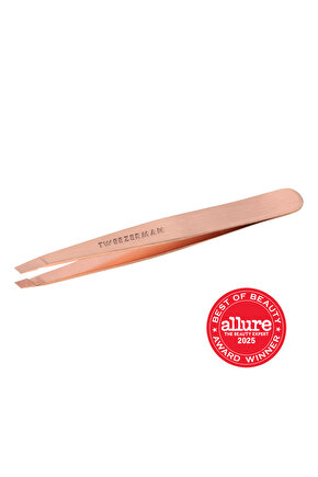 Rose Gold Eğik Uçlu Cımbız