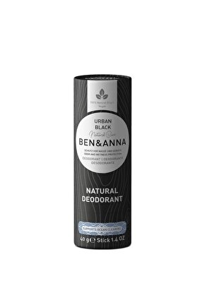 Ben & Anna Deo Stick Urban Black 40gr