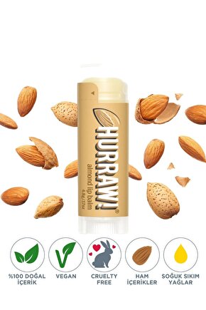 Organik Almond Lip Balm