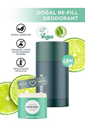 BEN & ANNA KUTU + REFILL DEOSTICK PERSIAN LIME