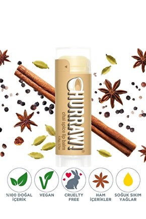 Baharat Çaylı Nemlendirici Dudak Balmı 4.8g