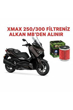 Yamaha Xmax 250 2018 Sonrası Ve Xmax 300 Tüm Model Yılları Yağ Filtresi Hiflo