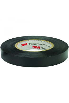 Temflex 1300e Siyah Pvc Izole Bant 0.13x19x0.1m Izole Elektrik Bandı 1 Adet