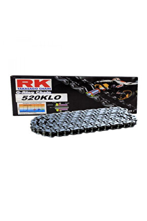 Motosiklet Zincir 520 108L KLO2 O-ringli RK (NS-200)(CBR 250)(ZX6-R)(MT-25)