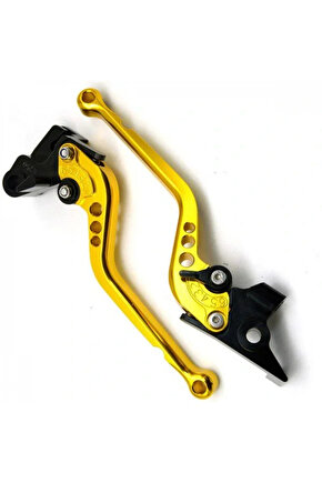 Cf Moto Sr 450 Ayarlanabilir Fren ve Debriyaj Manet Takımı Aluminyum Sarı