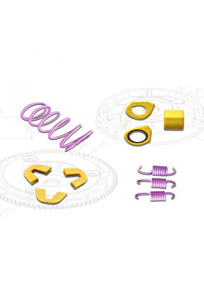 Honda Activa 125 Yeni Kasa Speed Up Paketi (Baga 18.5 Gr) 2023 ve Sonrası