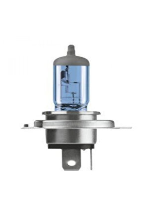 Ampul H4 12v 55 60w Tırnaklı Far 43t %10 Fazla Isık Beyaz Cıft Uyumlu