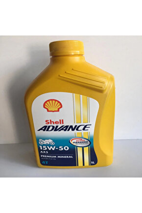 Shell Yağ 1550 Advance 4T AX5 1 LT Motor Yağı
