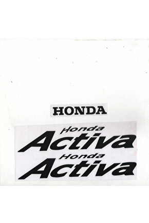 Activa Ön Yazı Siyah