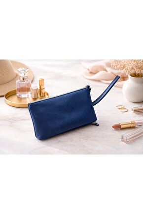 Kadın Bilek Askılı Clutch Çanta – Fermuarlı Küçük El Çantası