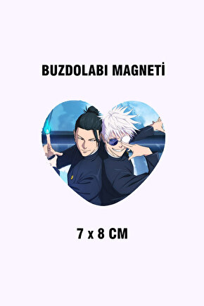 Anime Temalı Mıknatıslı Buzdolabı Magnet Süsü