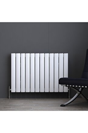VESTA 0500*0445*06RAL 9016 KUMLU BEYAZSTD.BAĞL.(İKİ YAN ALT-ÜST ÇAPRAZ)ALM.RADYATÖR