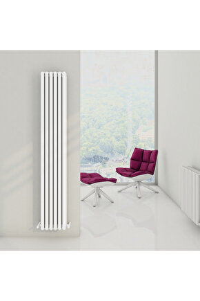 TUBO 0500*0445*09RAL 9016 KUMLU BEYAZSTD.BAĞL.(İKİ YAN ALT-ÜST ÇAPRAZ)ALM.RADYATÖR