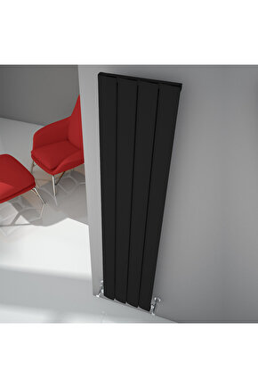 STEP V 1800*0400*19RAL 9005 KUMLU SİYAHSTD.BAĞL.(İKİ YAN ALT-ÜST ÇAPRAZ)ALM.RADYATÖR