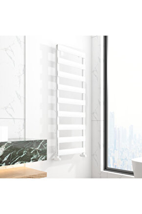 NINOVA BATH 1125*0525*08RAL 9016 PARLAK BEYAZSTD.BAĞL.(İKİ YAN ALT-ÜST ÇAPRAZ)ALM.HAVLUPAN