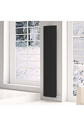 KARO 0600*0590*12RAL 9005 KUMLU SİYAHSTD.BAĞL.(İKİ YAN ALT-ÜST ÇAPRAZ)ALM.RADYATÖR