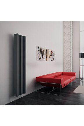 ENVY 1200*0340*07RAL 9005 KUMLU SİYAHSTD.BAĞL.(İKİ YAN ALT-ÜST ÇAPRAZ)ALM.RADYATÖR