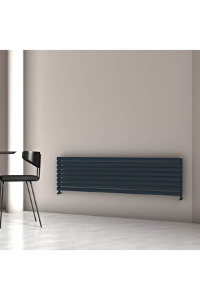 Tallis Xl Yatay Alüminyum Radyatör Modern Tasarım Antrasit 47 x 180 cm