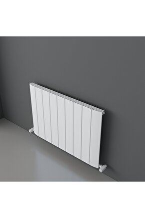 SLIM 0590*0660*07RAL 9016 KUMLU BEYAZSTD.BAĞL.(İKİ YAN ALT-ÜST ÇAPRAZ)ALM.RADYATÖR