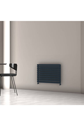 Tallis Xl Yatay Alüminyum Radyatör Modern Tasarım Antrasit 59 x 80 cm