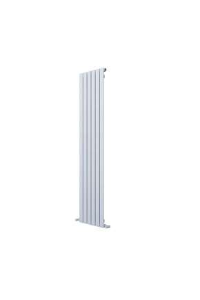Plata Dikey Alüminyum Radyatör Modern Tasarım Beyaz 180 x 42 cm