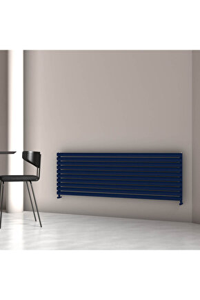 Tallis Xl Yatay Alüminyum Radyatör Modern Tasarım Lacivert 59 x 180 cm