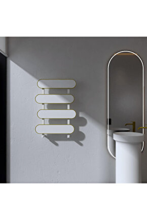 Magico Bath Alüminyum Havlupan Modern Tasarım Beyaz