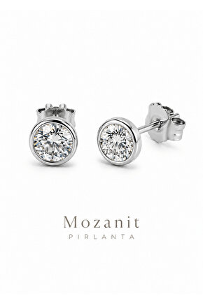 2 CT Mozanit Tektaş Küpe