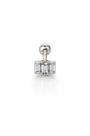 Gümüş Baget Piercing