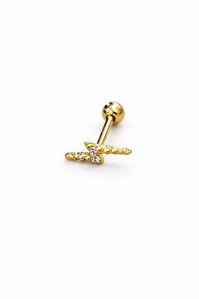 Gümüş Şimşek Piercing