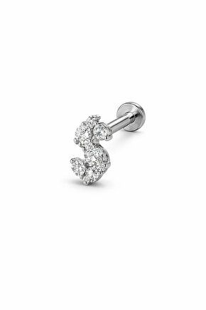 Gümüş Dolar Piercing