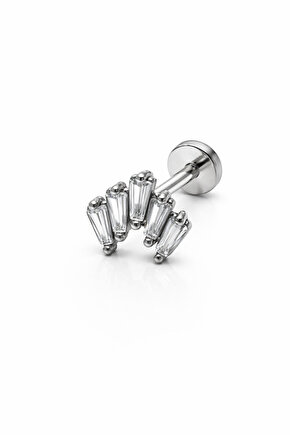 Gümüş Baget Piercing