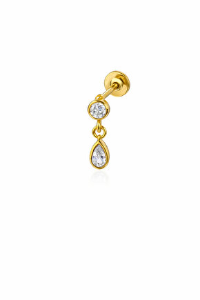 Gümüş Sallantılı Piercing