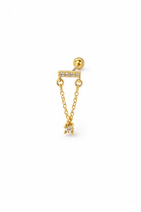 Gümüş Sallantılı Piercing